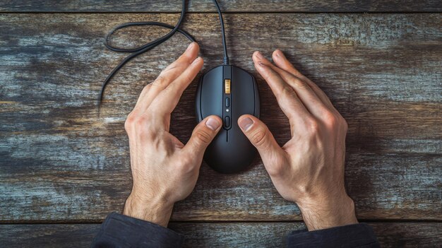 A close-up of a video game character's hands expertly maneuvering a mouse and keyboard. The character is using a rare, visually striking skin. The focus is on the character's hands and equipment, emphasizing the skill and dedication often associated with players who invest in cosmetic items.