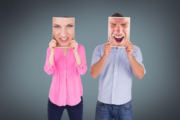 A split image showing, on one side, various digital emotes expressing different emotions (e.g., joy, sadness, anger), and on the other side, a person applying makeup that reflects those emotions, showcasing how emotes can inspire cosmetic looks.