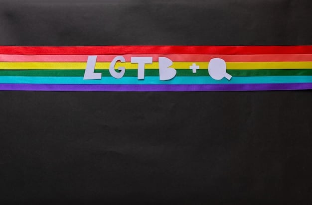 A banner or sign at a gaming event displaying the transgender pride flag along with League of Legends branding. The sign promotes inclusivity and support for transgender players within the community.