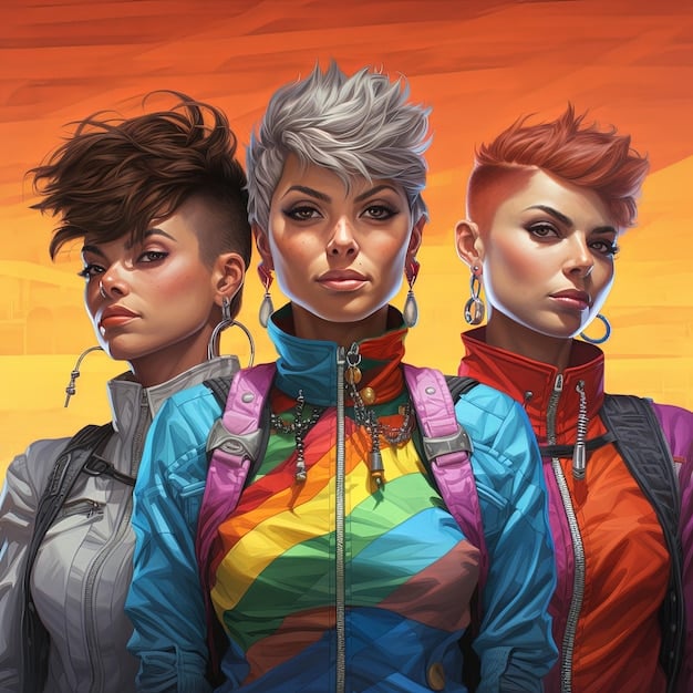 A screenshot from League of Legends showcasing the Pride-themed emotes and icons available during Pride Month. The image includes a variety of colorful designs featuring the Pride flag and other LGBTQ+ symbols. The surrounding in-game interface elements are visible, providing context to the player experience.