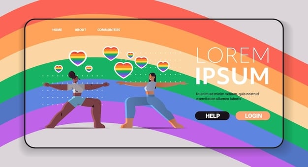 A split image showing a positive and inclusive online forum for League of Legends LGBTQ+ players on one side, and a negative and toxic chat environment on the other. This visually represents the ongoing battle for inclusivity within the gaming community and highlights the importance of Riot's New Diversity and Inclusion Initiatives: Are LGBTQ+ League Players Seeing Real Change in 2025?.