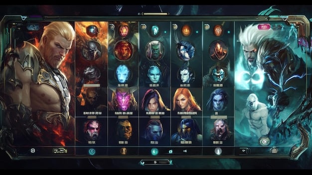 A screenshot of a League of Legends game interface with customizable profile icons, some of which display pride flags and symbols. The image serves as a visual representation of the inclusivity and options available within the game to represent different identities. This relates to 