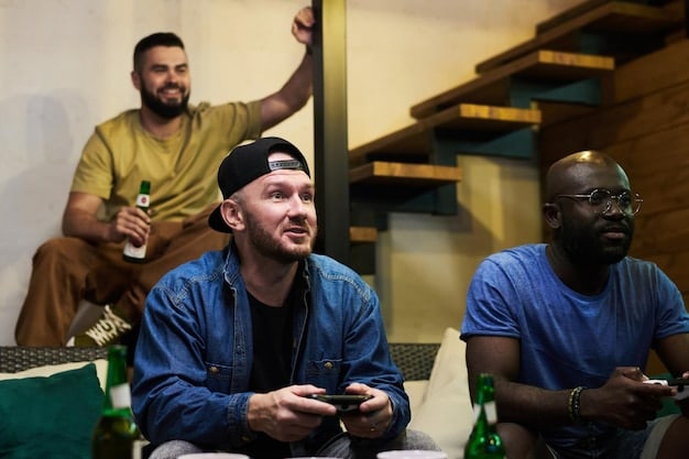 A group of diverse League of Legends players gathered at a local gaming cafe, participating in a community event focused on inclusivity. Players are seen interacting and celebrating diversity through rainbow-themed decorations and activities. The image enhances the understanding of 