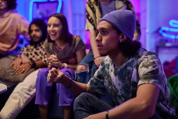 A panel discussion at a gaming convention, featuring several LGBTQ+ League of Legends cosplayers. The cosplayers are answering questions from the audience about their experiences in the cosplay community.