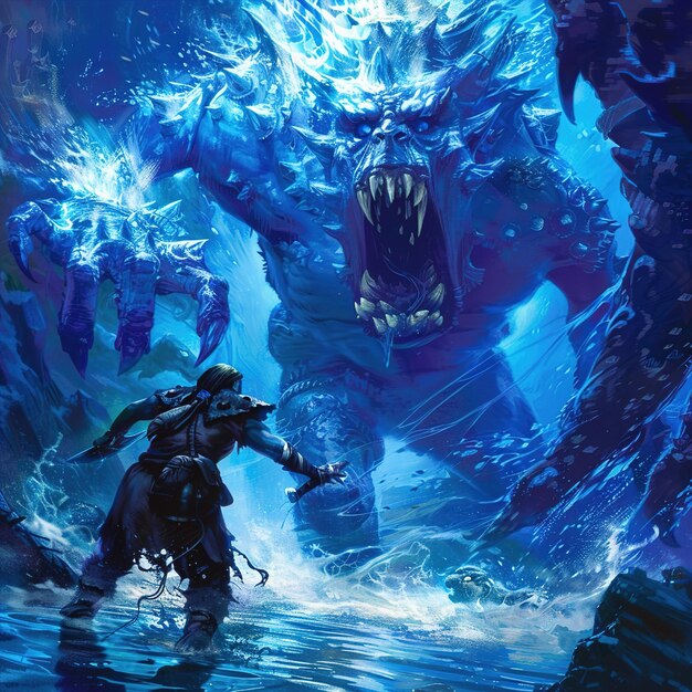 A screenshot from League of Legends showcasing an Ocean Dragon Soul buff in action. The champion receiving the buff is engaged in a team fight near the dragon pit, visually representing the impact of the Ocean Soul in the context of 'How to Adapt to the New Dragon Soul Changes in Patch 14.25 for Climbing Ranked in the US'.