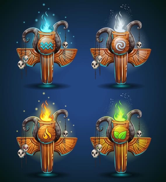 A close-up of in-game item icons representing Luden's Companion, Archangel's Staff, and Lost Chapter. The image highlights the stat changes and updated descriptions for each item. The background is blurred, drawing focus to the item icons and the specific adjustments being made. Key part of Patch 14.25: Predicting the Rise of New Mid Lane Champions After the AP Item Adjustments in the US.