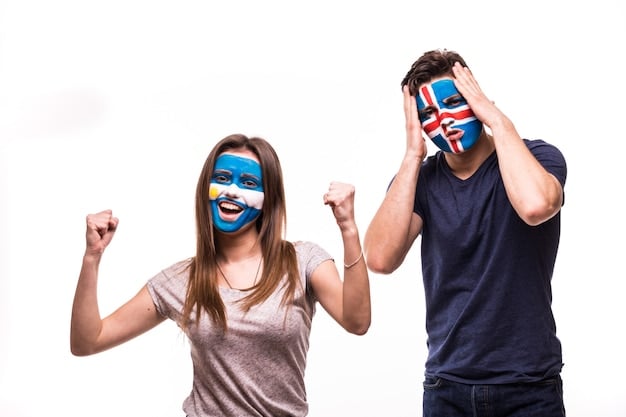 A split image showing an esports fan from Europe waving a team flag with a small rainbow pin, and a fan from the US wearing team merchandise with a larger, more prominent LGBT pride motif, symbolizing varying degrees of public expression.